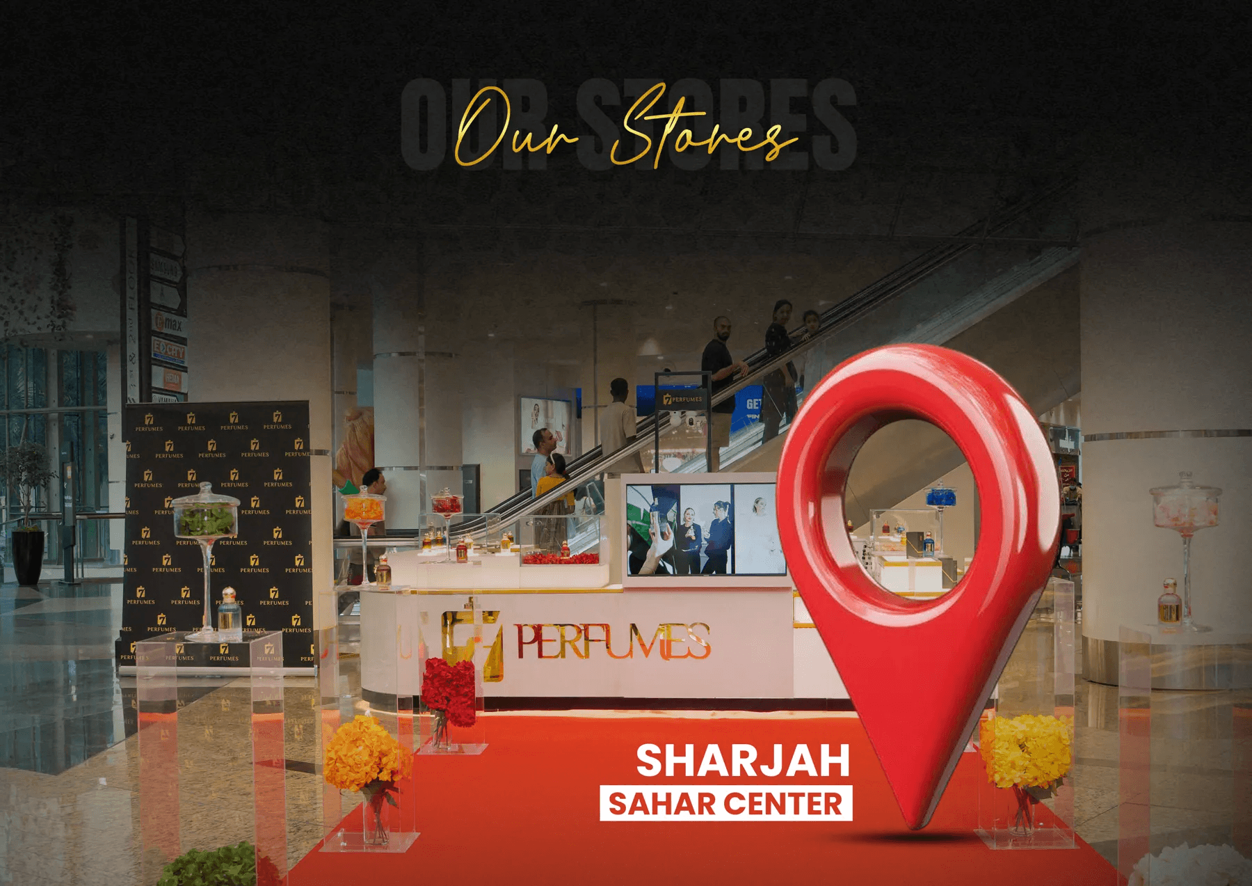 Company profile: Our Stores — Sahara Centre, Sharjah
