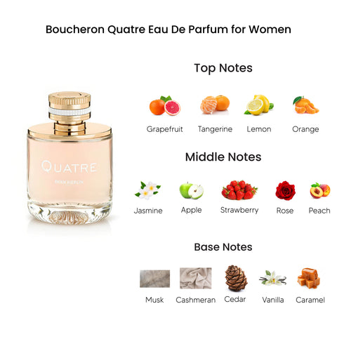 Boucheron Quatre Eau De Parfum for Women 100ML