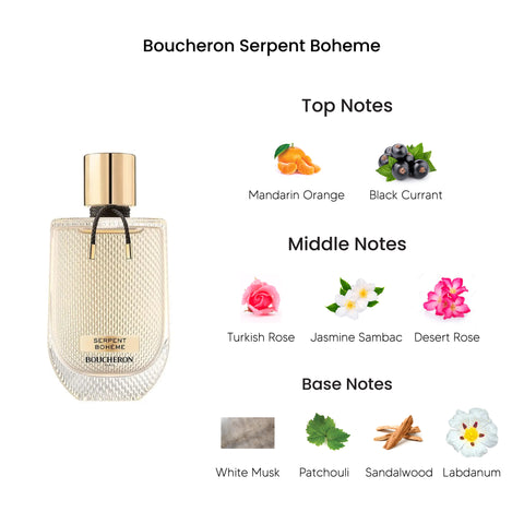 Boucheron Serpent Boheme Eau De Parfum For Women 90ML