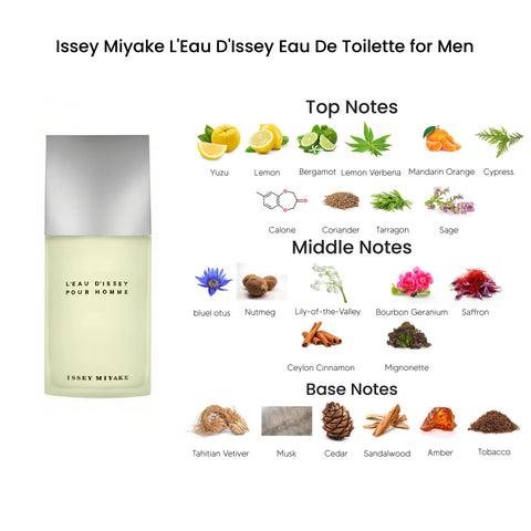 Issey Miyake L'Eau D'Issey Eau De Toilette for Men 125ML