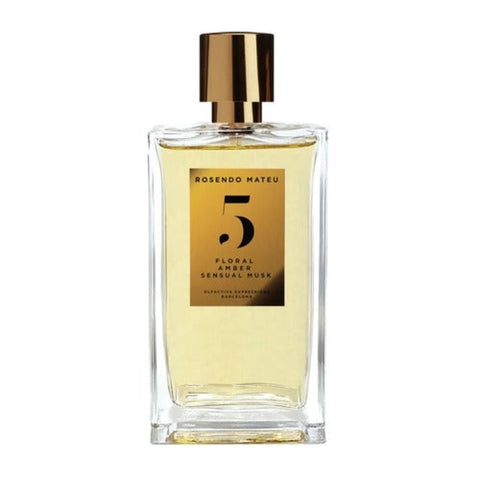 Rosendo Mateu No. 5 Floral Amber Sensual Musk Eau De Parfum for Unisex 100ML