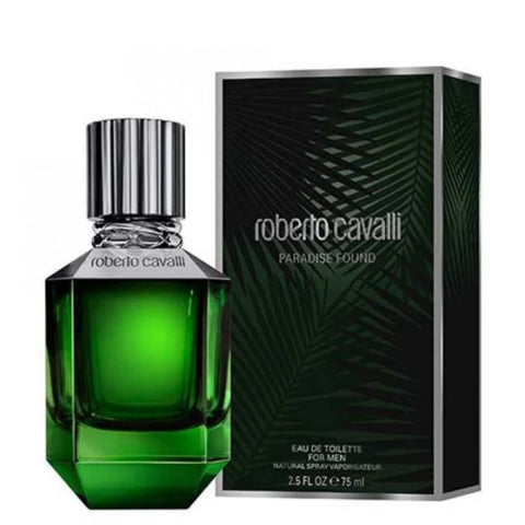 Roberto Cavalli Paradise Found Eau De Toilette for Men 75ML